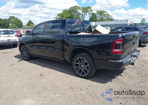 2019 Ram 1500 Rebel from USA, damaged, VIN 1C6SRFLT4KN728750